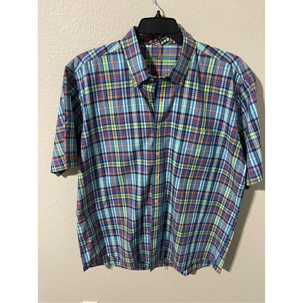 ❤️Alan Flusser Men’s Short Sleeve Shirt